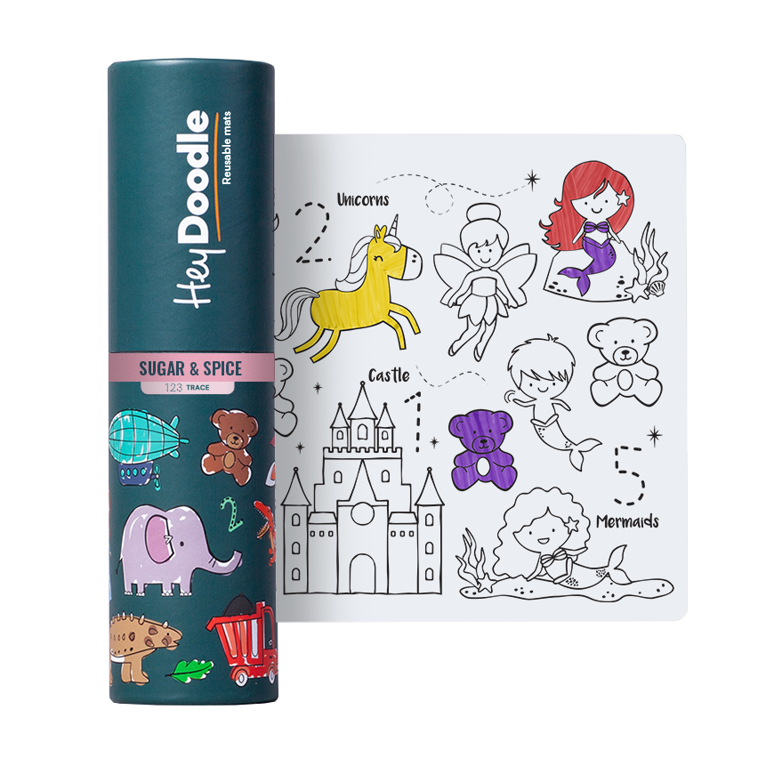 HEY DOODLE MINI MAT - SUGAR & SPICE