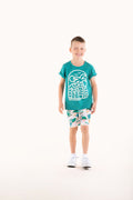 ROCK YOUR KID ALOHA BOARDSHORTS