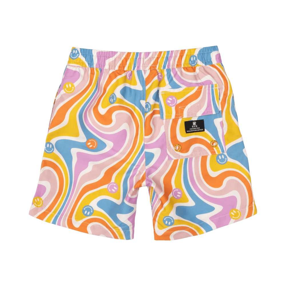 ROCK YOUR KID FEELING GROOVY BOARDSHORTS
