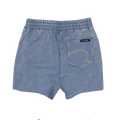 ROCK YOUR BABY BLUE WASH STRIPE SHORTS