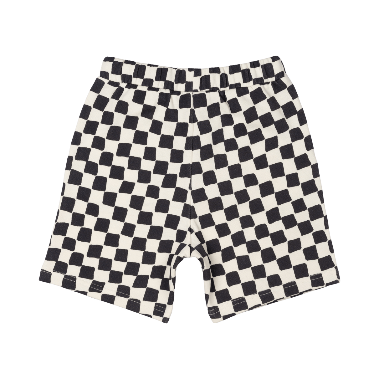 ROCK YOUR BABY BLACK CHECKER SHORTS