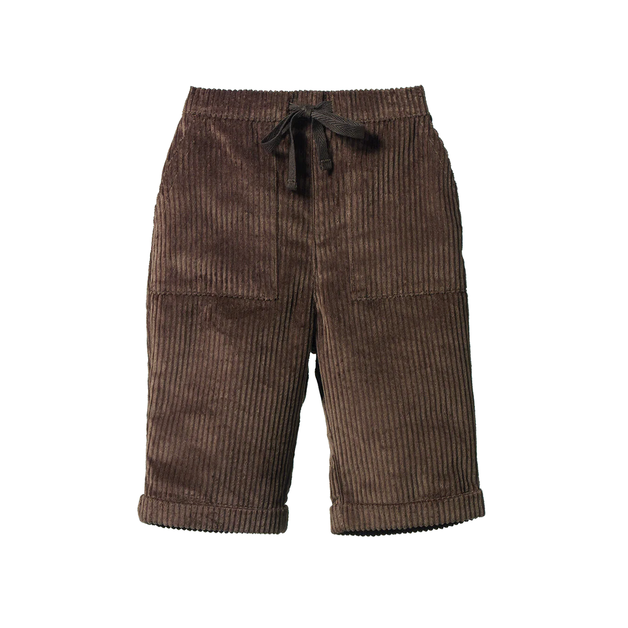 NATURE BABY TEDDY CORD PANTS NAVY