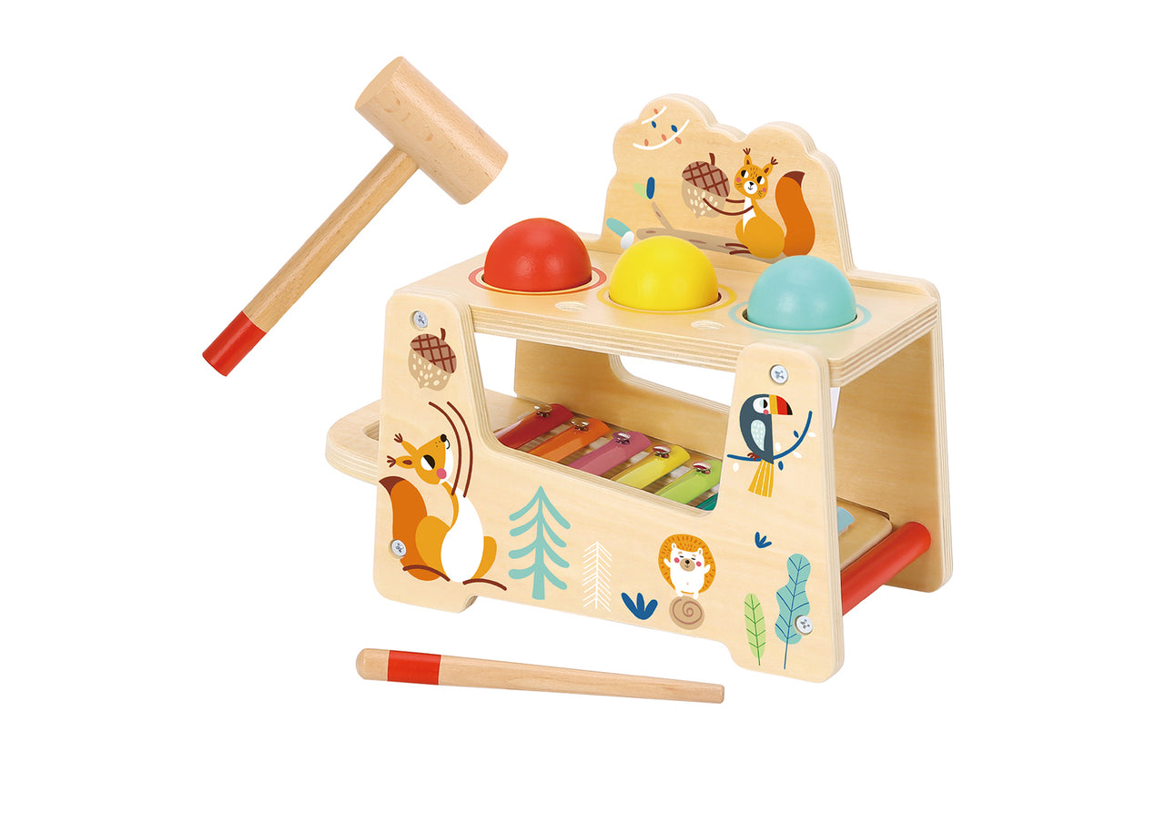 POUND & TAP BALL BENCH W XYLOPHONE