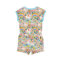 ROCK YOUR BABY EMBROIDERED UNICORNS ROMPER