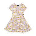 ROCK YOUR BABY PRINCESS SWAN WAISTED DRESS