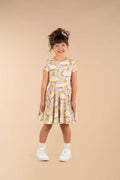 ROCK YOUR BABY PRINCESS SWAN WAISTED DRESS