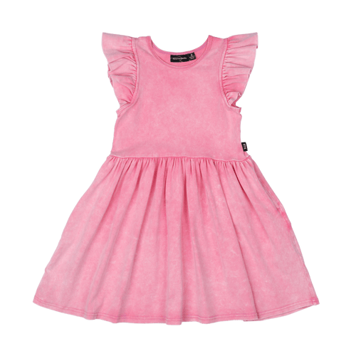 ROCK YOUR BABY PINK GRUNGE DRESS