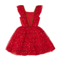 ROCK YOUR KID RED CHRISTMAS ANGEL DRESS