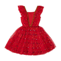 ROCK YOUR KID RED CHRISTMAS ANGEL DRESS