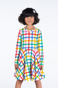 ROCK YOUR BABY CHECK IT OUT WAISTED DRESS