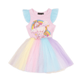 ROCK YOUR BABY UNICORN RAINBOW SINGLET DRESS