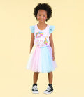 ROCK YOUR BABY UNICORN RAINBOW SINGLET DRESS