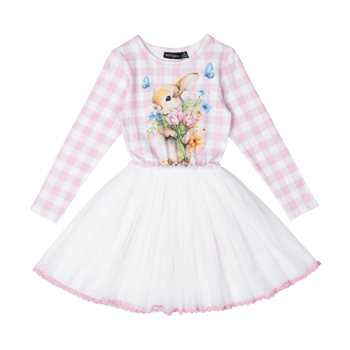 ROCK YOUR BABY BUNNY BOUQUET CIRCUS DRESS