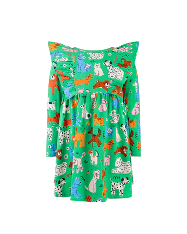ROCK YOUR KID PARK LIFE LONG SLEEVE DRESS