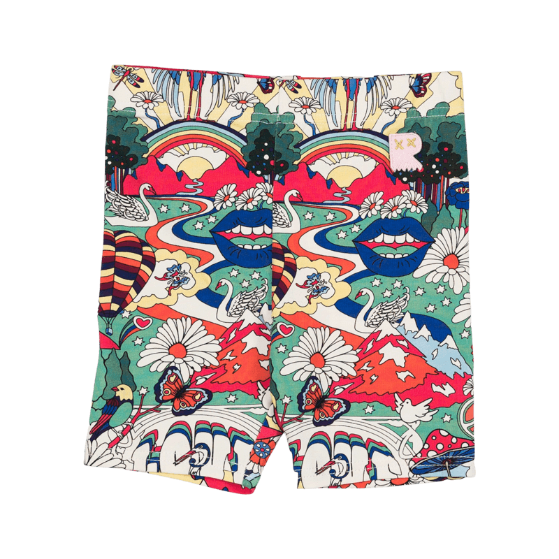 ROCK YOUR BABY ALL YOU NEED IS LOVE BIKE SHORTS