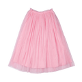 ROCK YOUR BABY PINK TULLE OVERLAY MAXI SKIRT