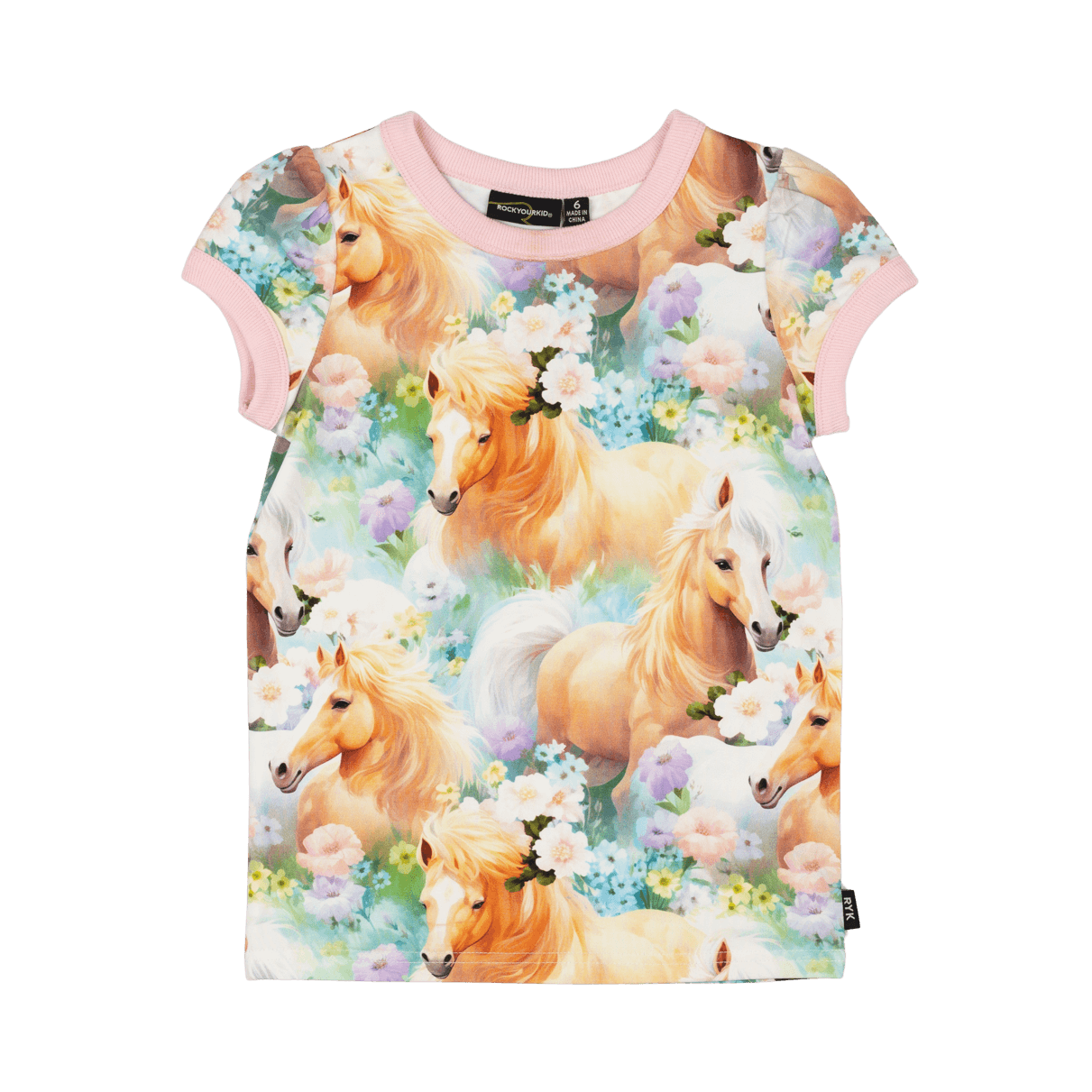 ROCK YOUR BABY ICELANDIC PONIES T-SHIRT