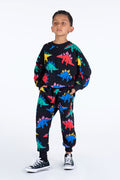 ROCK YOUR BABY DINO TIME TRACK PANTS