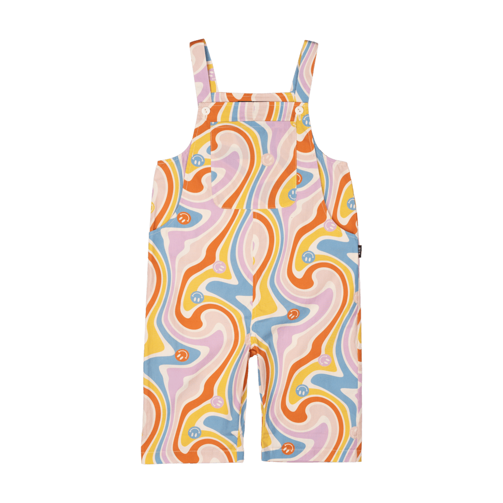 ROCK YOUR KID FEELING GROOVY OVERALLS