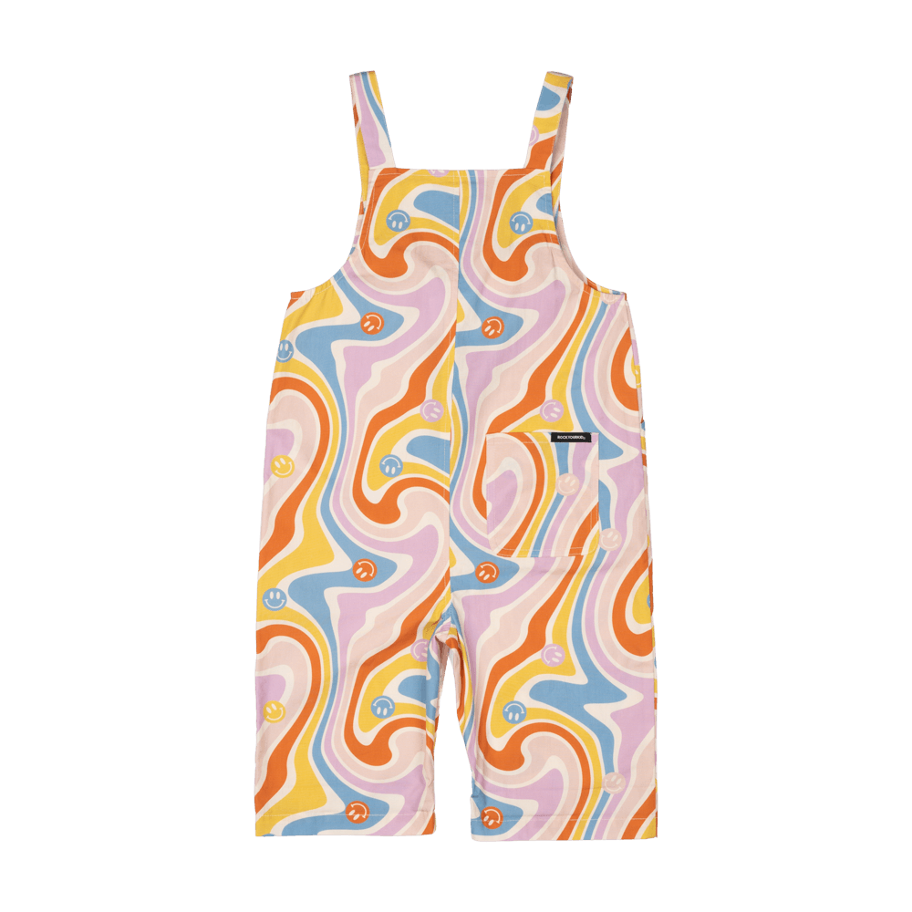 ROCK YOUR KID FEELING GROOVY OVERALLS