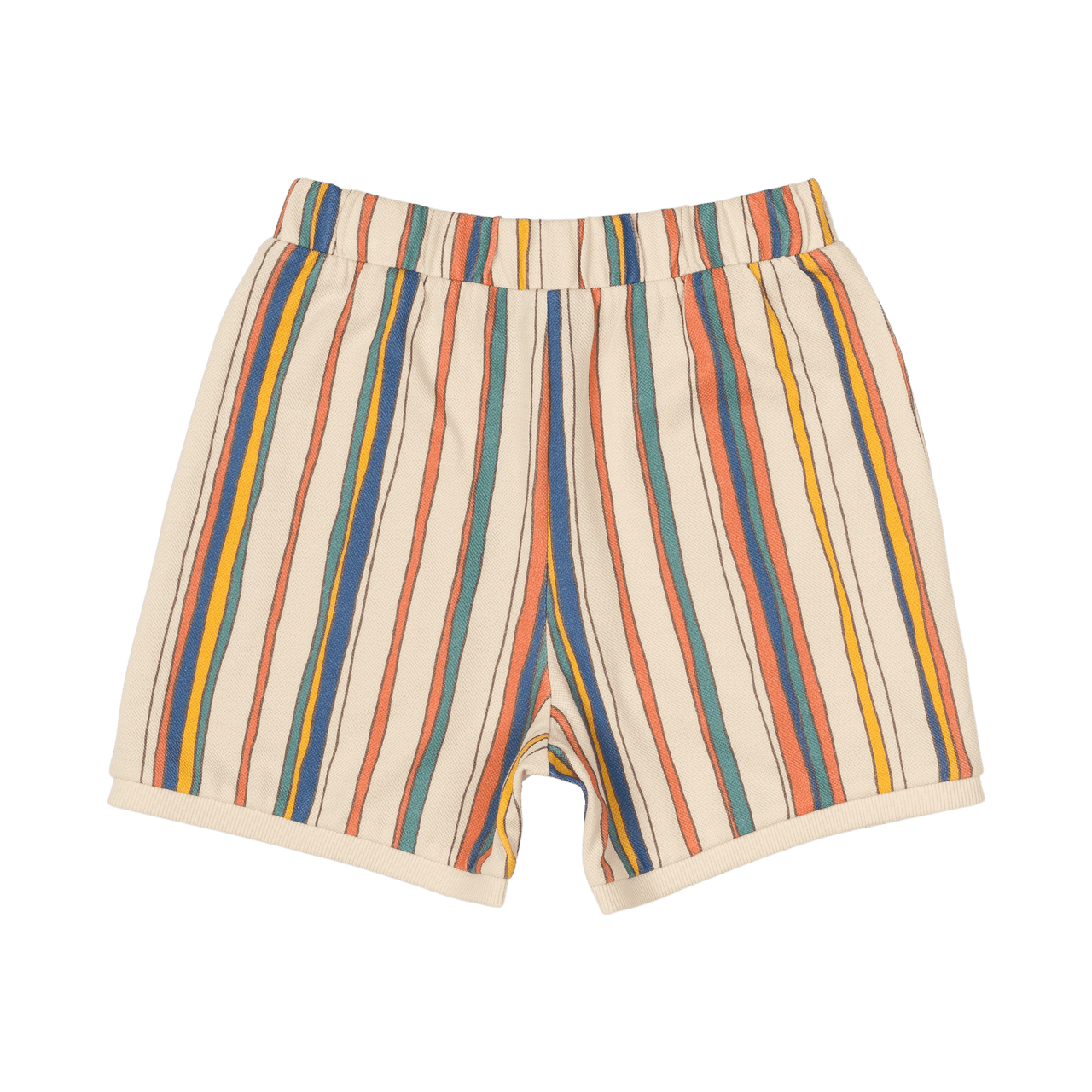 ROCK YOUR BABY STRIPE POLO SHORTS