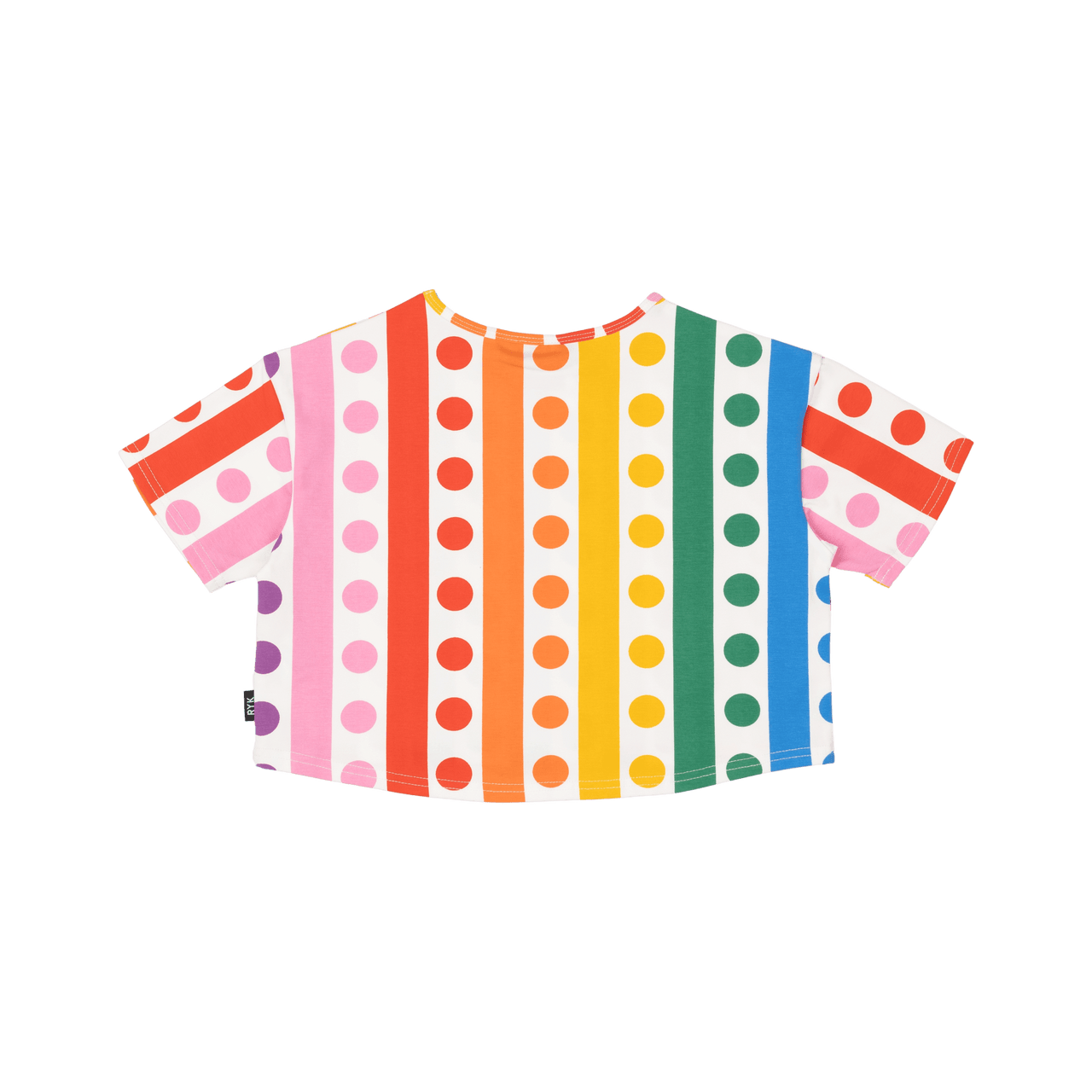 ROCK YOUR BABY RAINBOW DROPS BOXY T-SHIRT