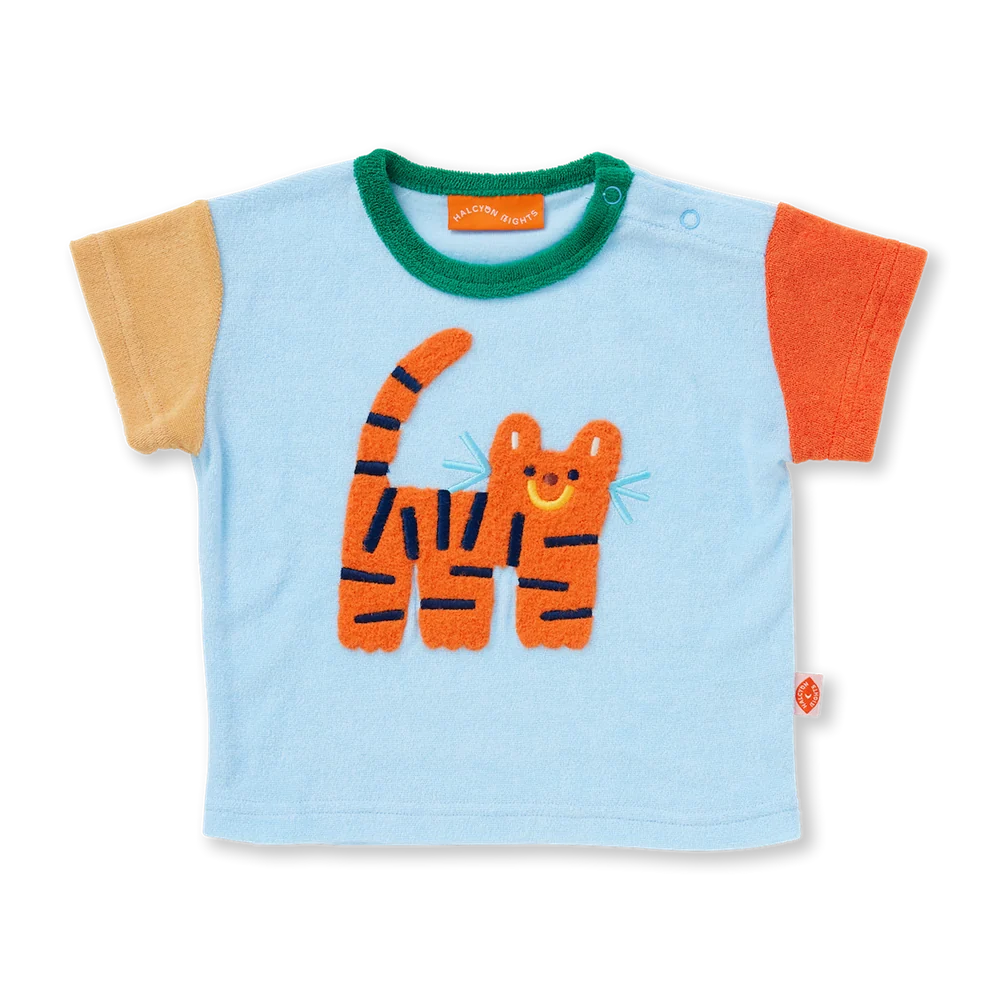 HALCYON NIGHTS TERRY TSHIRT ZOO CREW