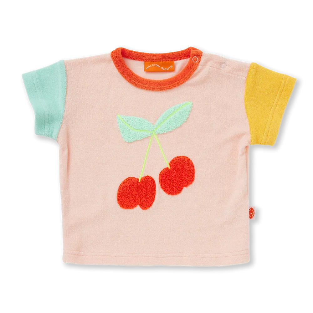 HALCYON NIGHTS TERRY TEE TINY ORCHARD