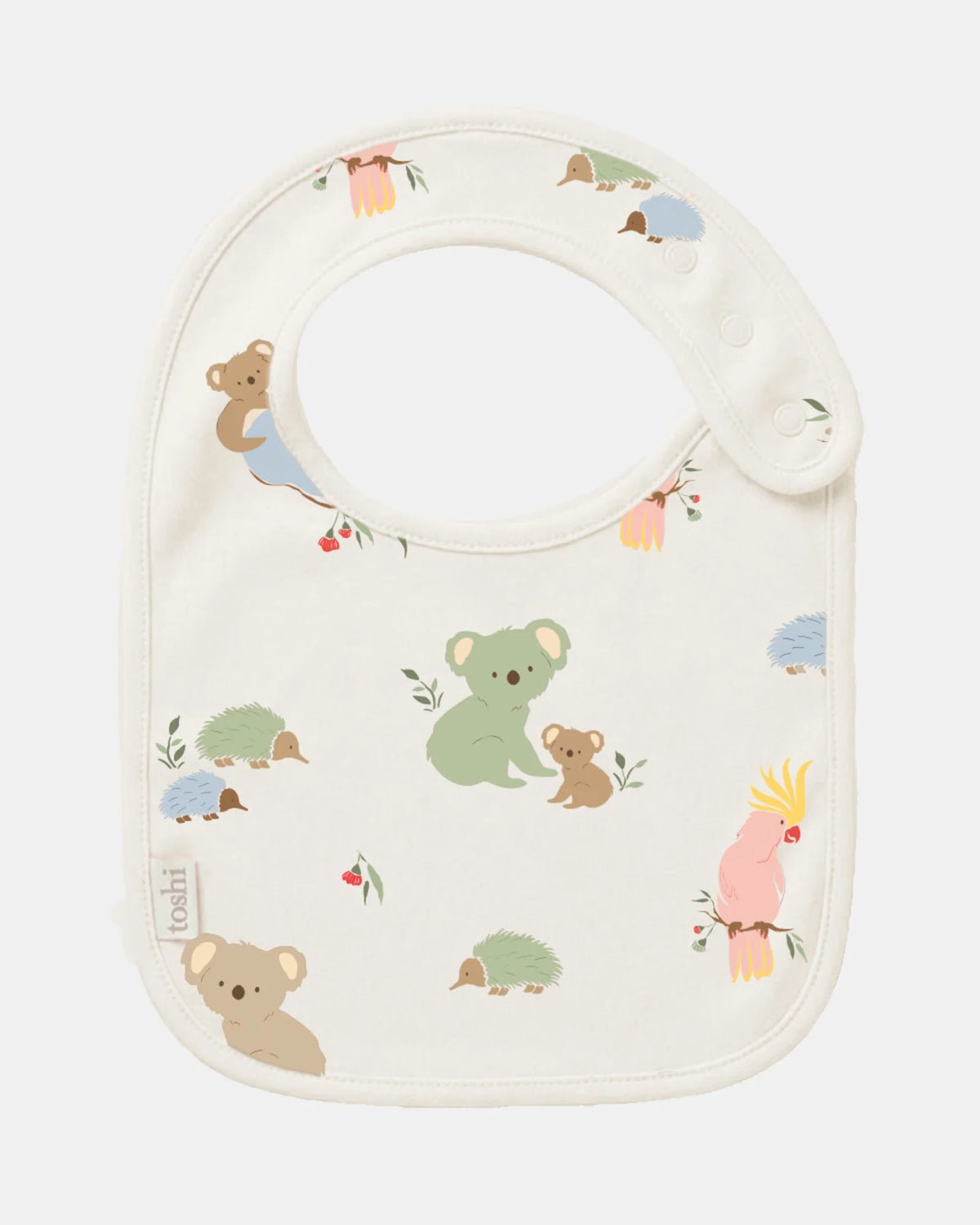 TOSHI BABY BIB ARCADIA CUDDLY KOALA