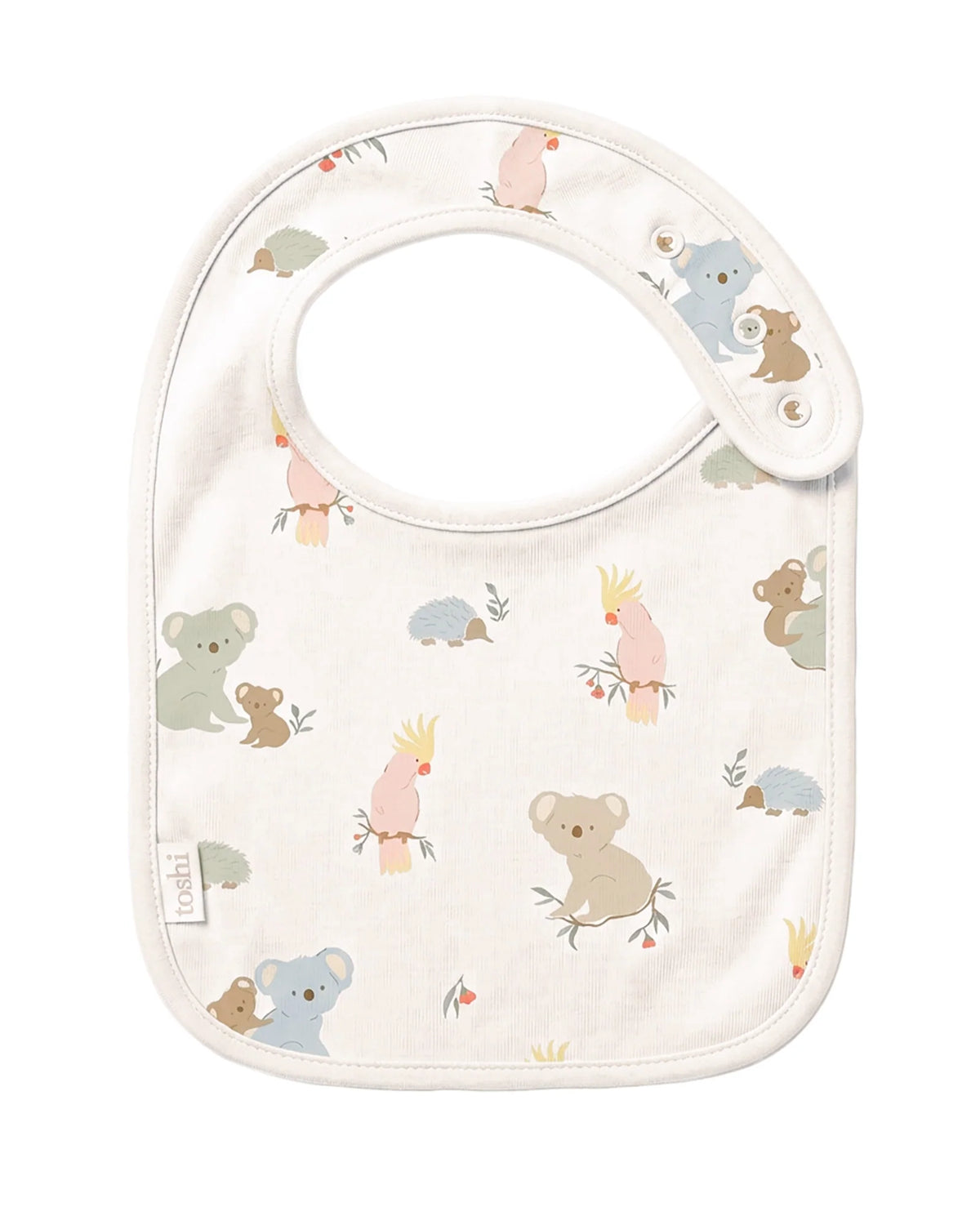 TOSHI BABY BIB ARCADIA CUDDLY KOALA
