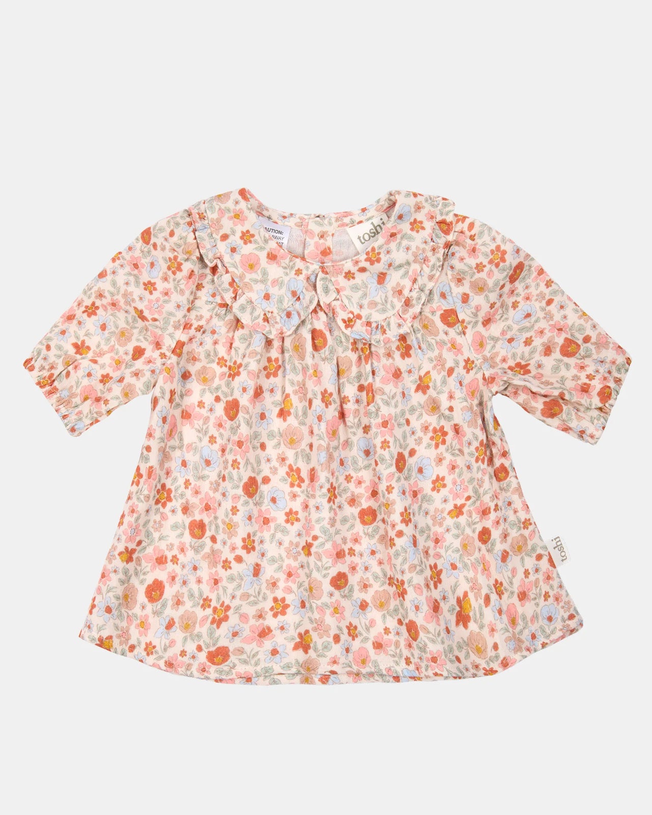 TOSHI BABY DRESS PETER PAN ROSIE POSIE