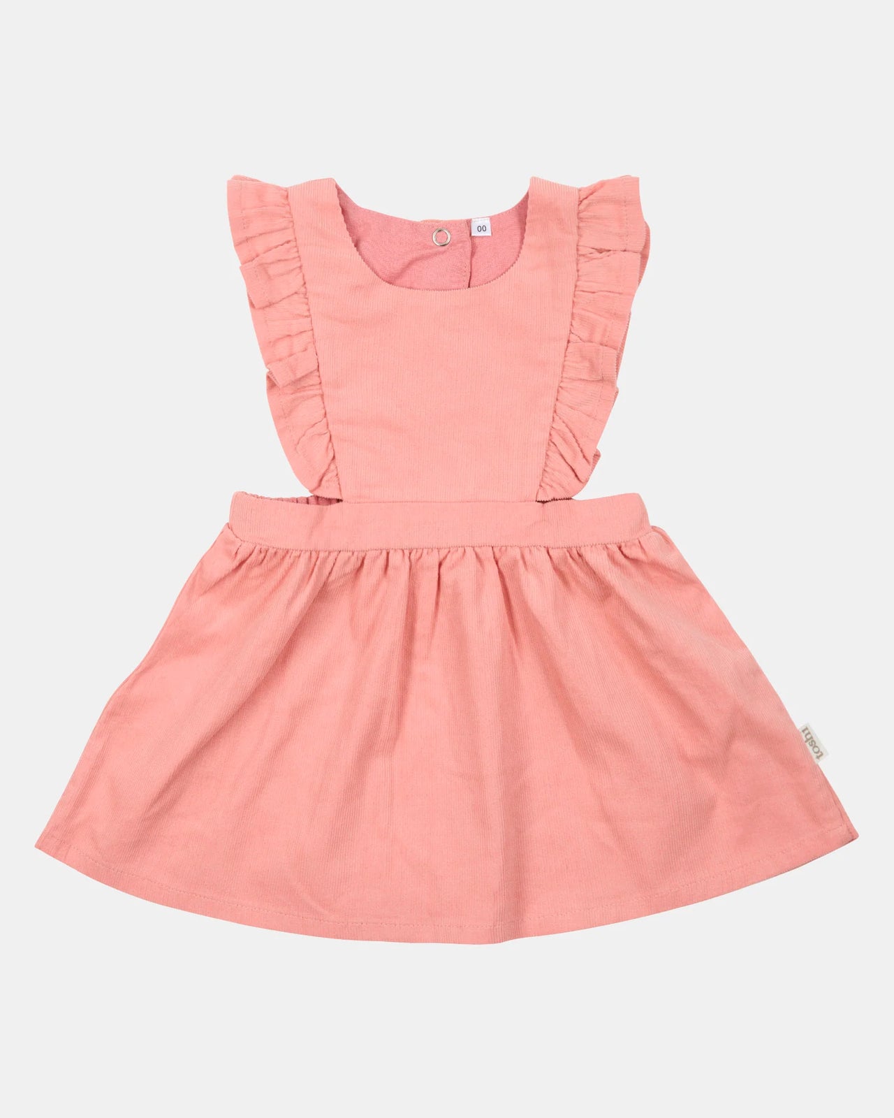TOSHI QUINCY CORD PINAFORE DUSTY ROSE