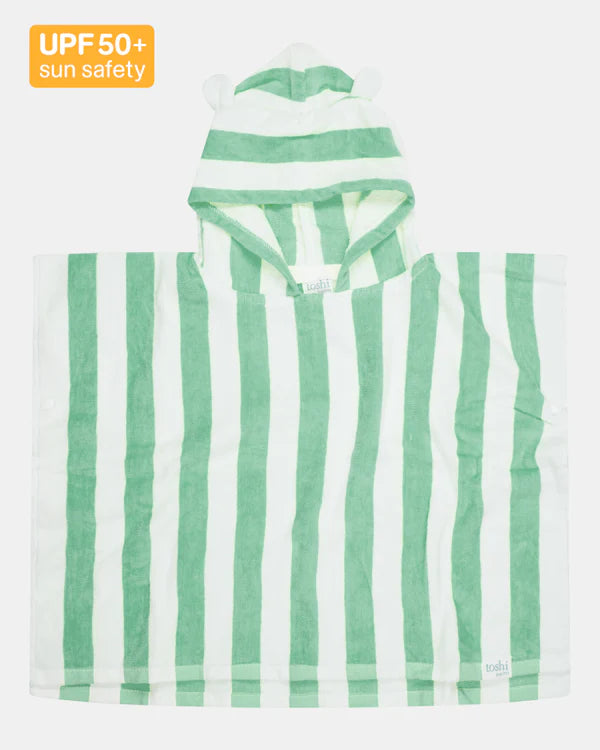 TOSHI HOODED TOWEL BEACHCOMBER SEAGRASS