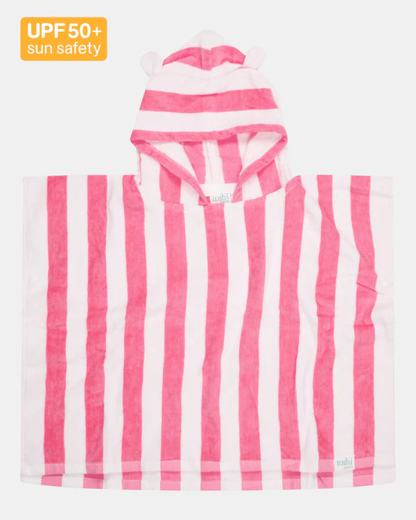 TOSHI HOODED TOWEL BEACHCOMBER WATERMELON