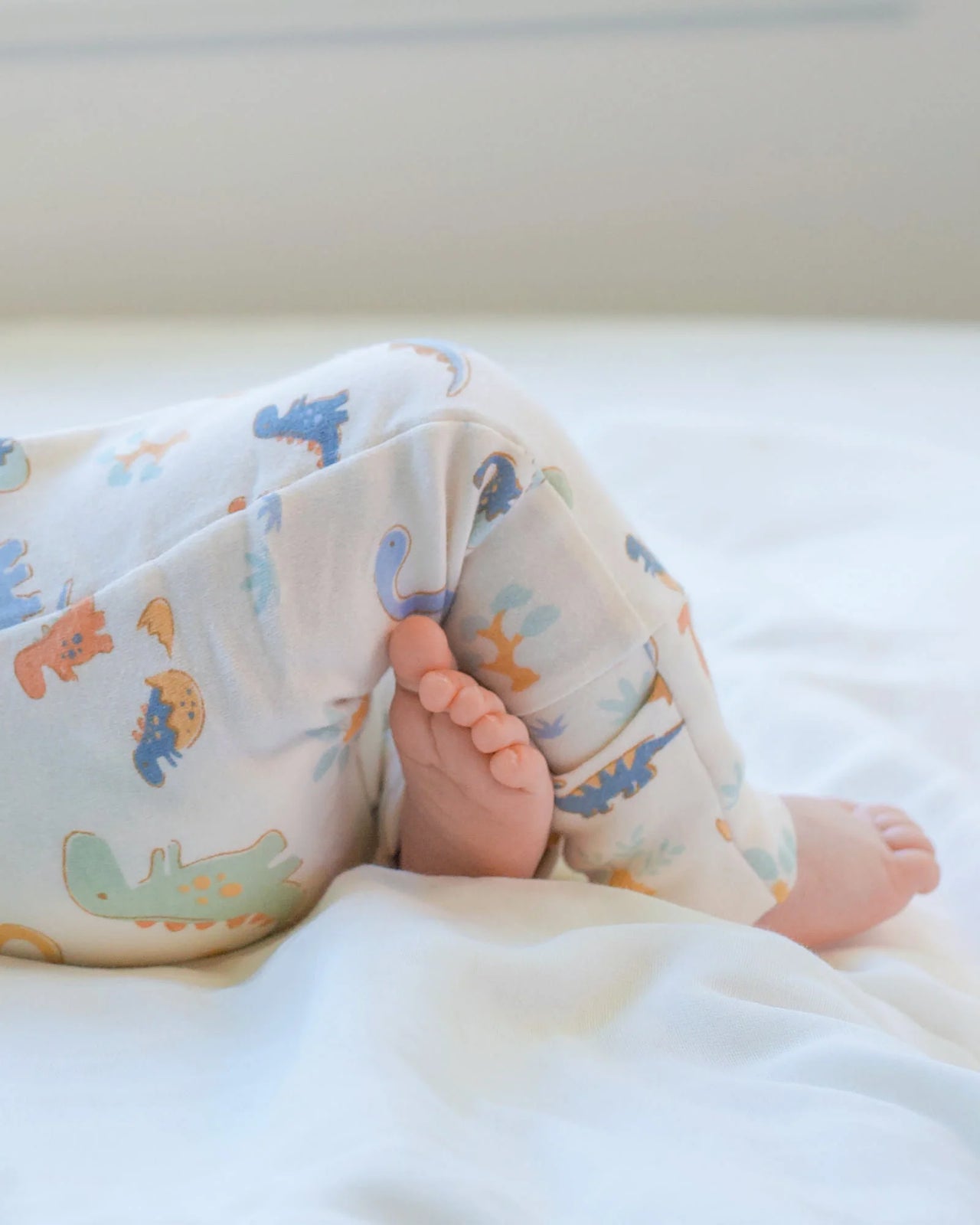 TOSHI LS ONESIE HARVEST DINO BUBS