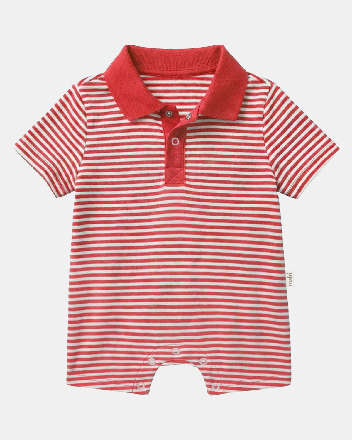 TOSHI ONESIE SS POLO MINI LOBSTER