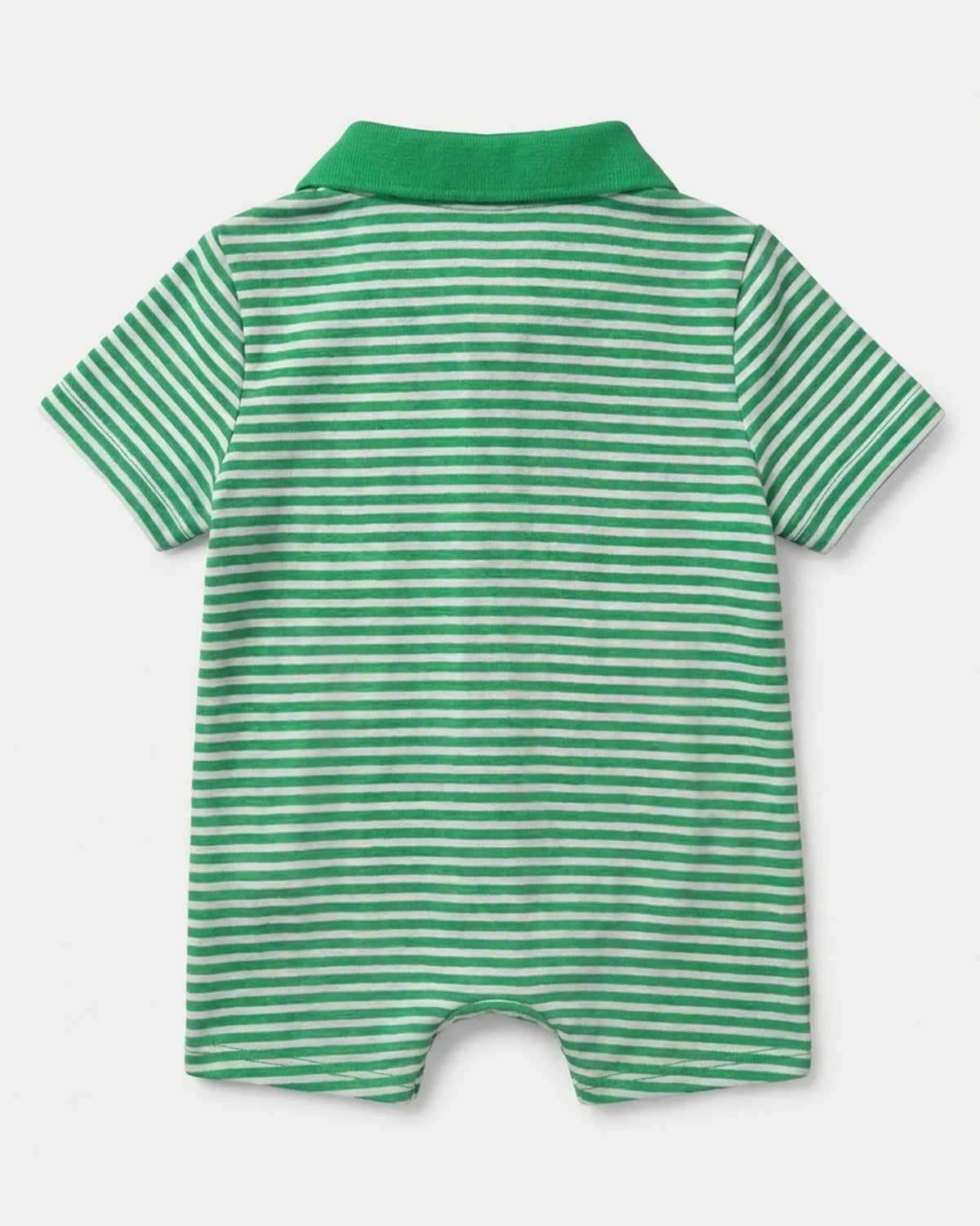 TOSHI ONESIE SS POLO MINI PISTACHIO