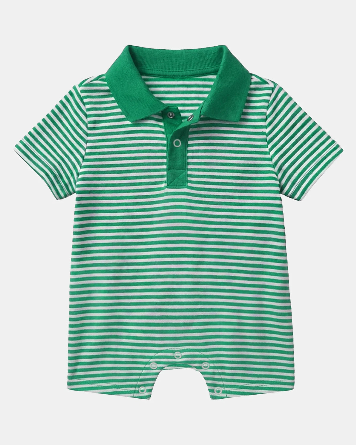 TOSHI ONESIE SS POLO MINI PISTACHIO