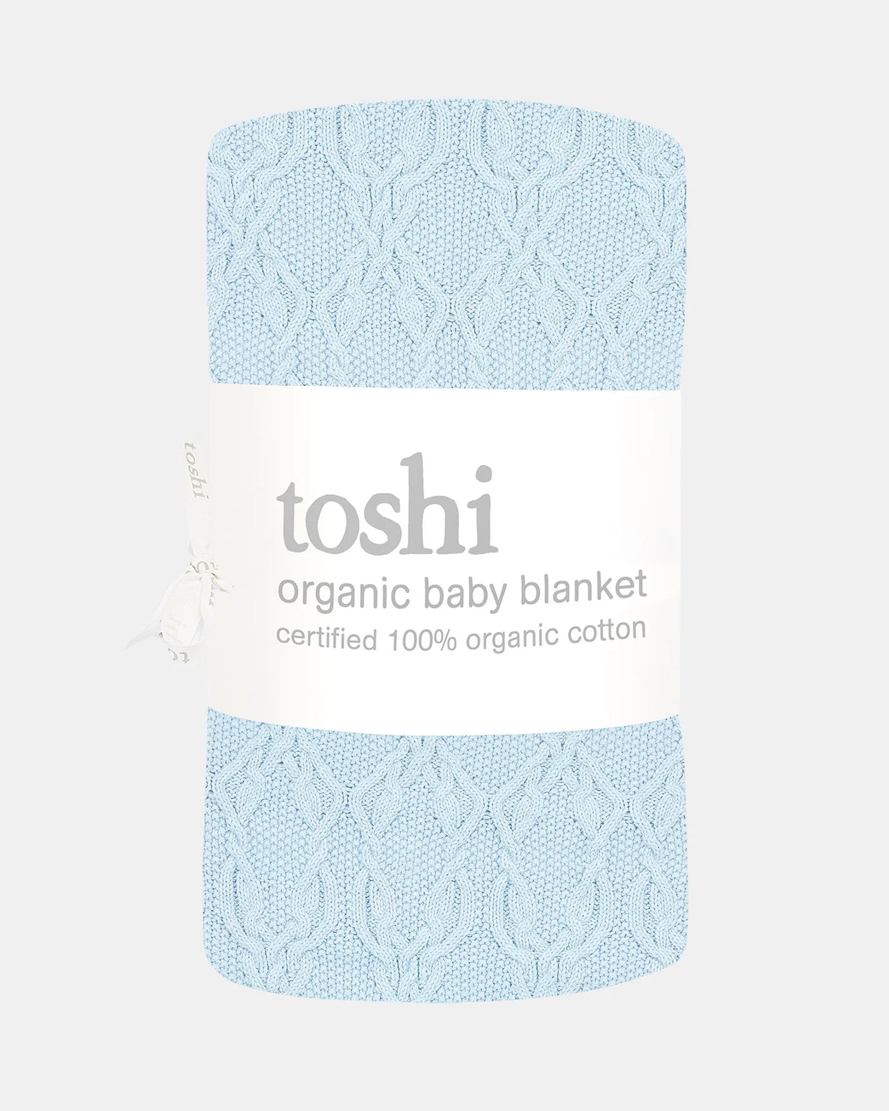 TOSHI ORGANIC BLANKET BOWIE BLUEBIRD