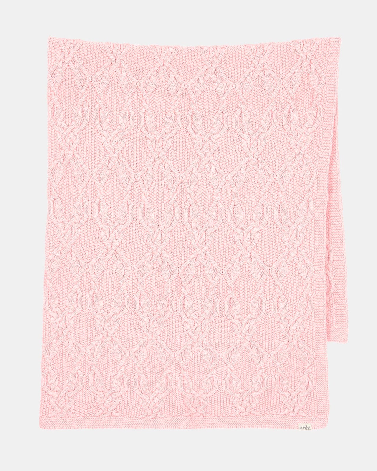 TOSHI ORGANIC BLANKET BOWIE PEARL