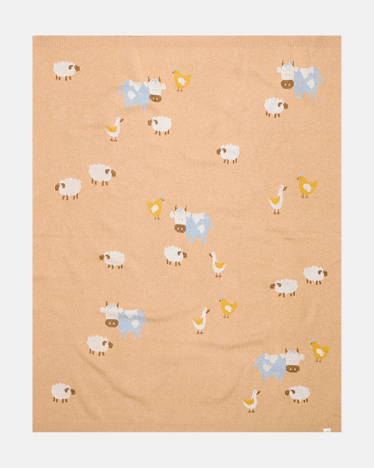 TOSHI ORGANIC BLANKET MYSTICAL FARM BUDDIES