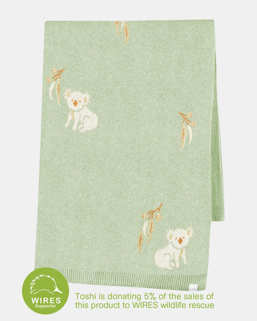 TOSHI ORGANIC BLANKET STORYTIME/KOALA