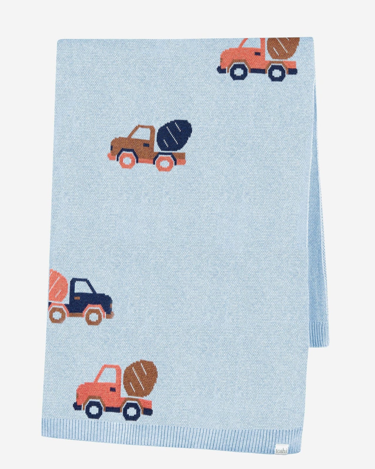 TOSHI ORGANIC BLANKET STORYTIME/MR CEMENT