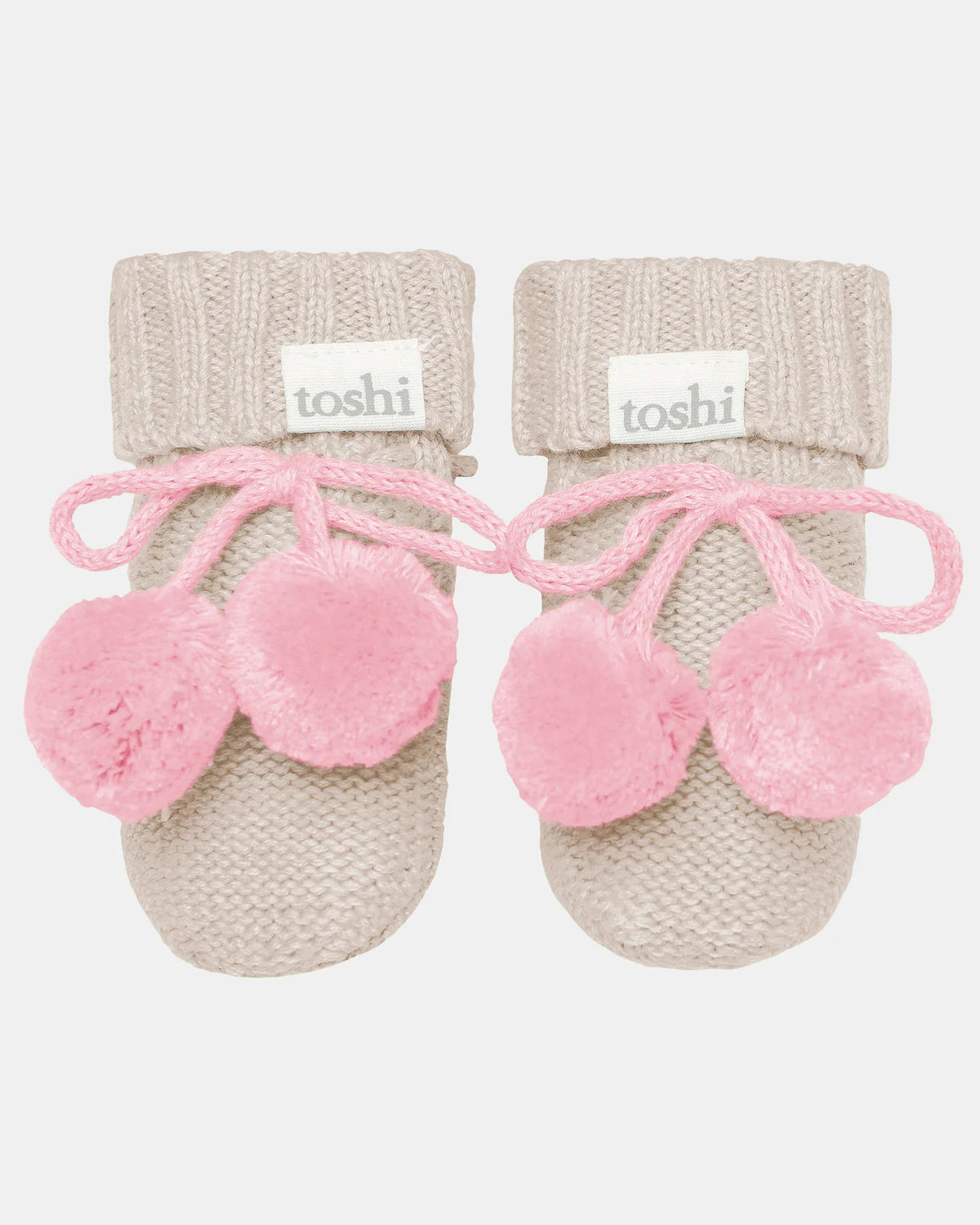 TOSHI ORGANIC BOOTIES BOBBY OATMEAL
