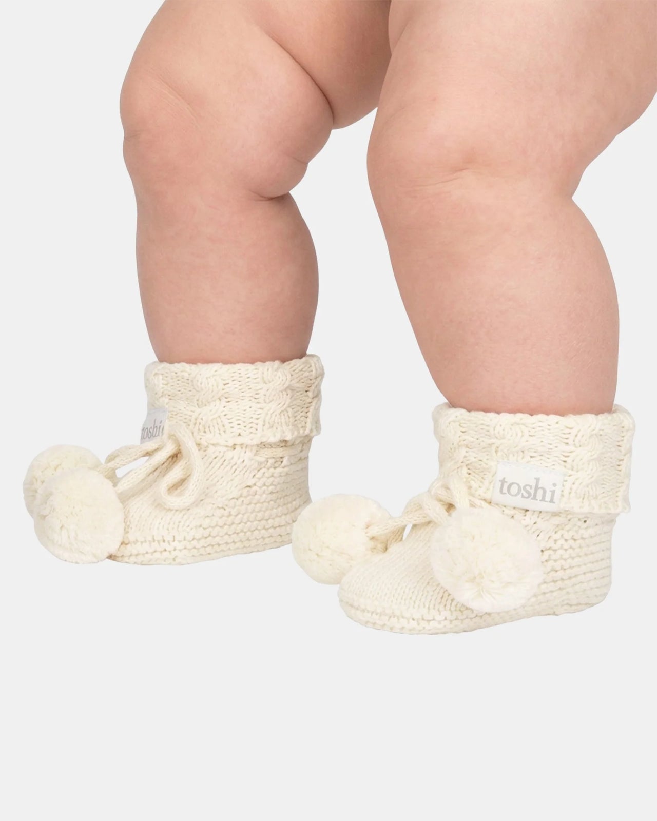 TOSHI ORGANIC BOOTIES YUMMY CREAM