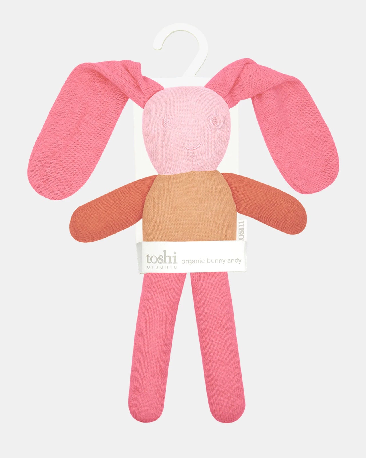 TOSHI ORG BUNNY BOBBY MISTY ROSE