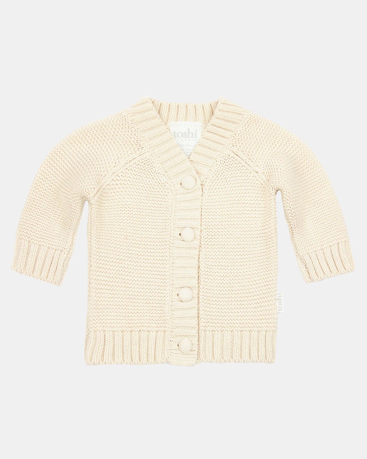 TOSHI ORGANIC CARDIGAN ANDY FEATHER