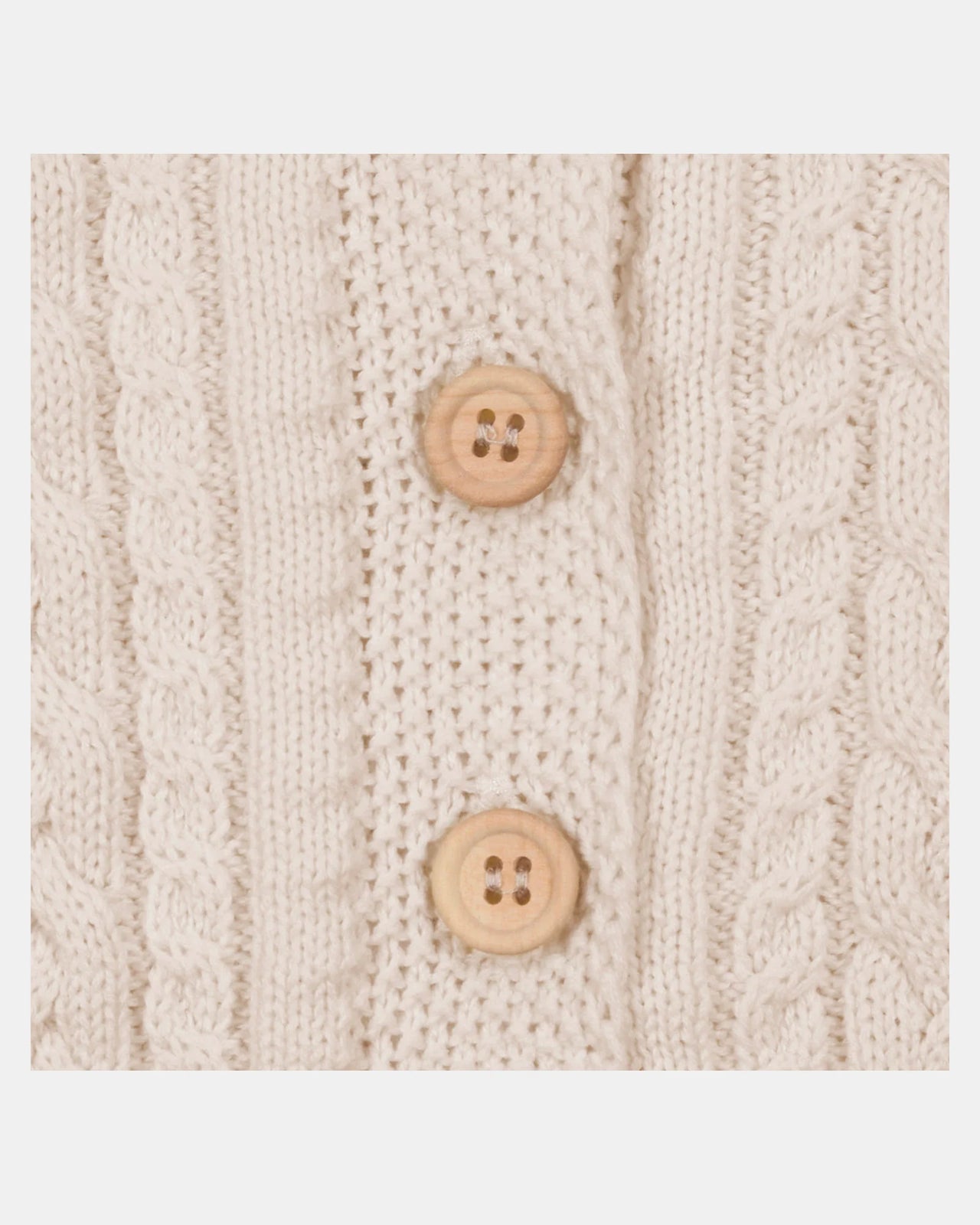 TOSHI ORGANIC CARDIGAN YUMMY OATMEAL