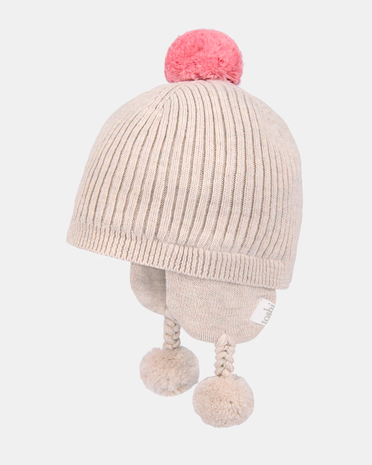 TOSHI ORGANIC EARMUFF BOBBY OATMEAL