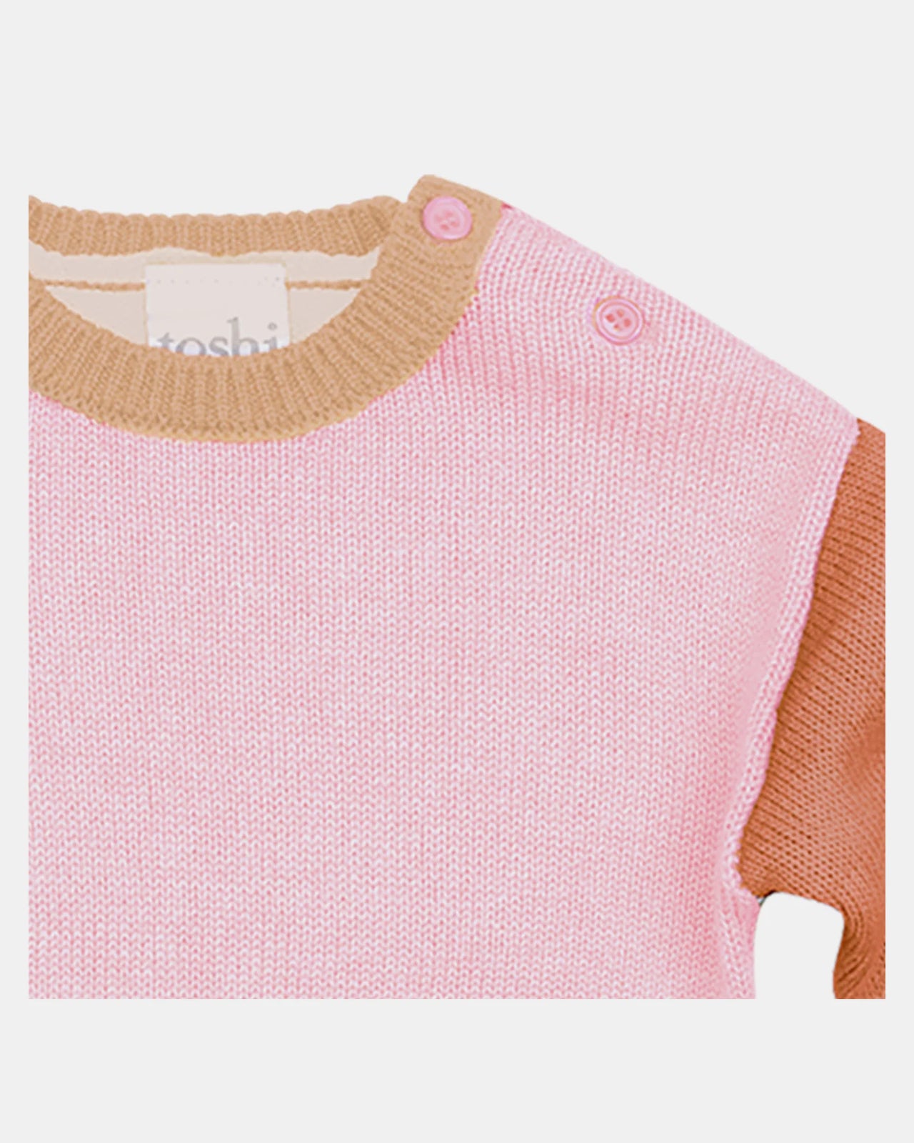 TOSHI ORGANIC PULLOVER BOBBY MISTY ROSE